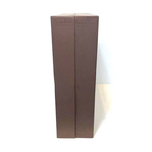 Louis Vuitton Empty Chocolate Brown Box Large 17W x 14D x 4.5H Storage Display - Picture 10 of 16